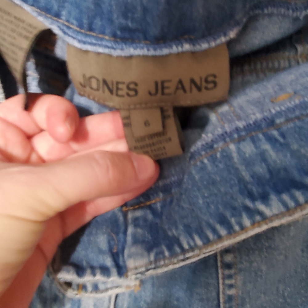 OLD NAVY Blue Jeans & JONES Jeans Women's Denim Shorts, Size: 6 - Picture 7 of 9